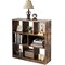 Costway Bookcase Industrial Freestanding Bookshelf Storage Organizer w/ Open Compartments